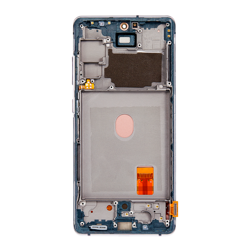 Samsung Galaxy S20 FE OLED Screen Assembly Replacement With Frame (OLED PLUS) (Cloud White)