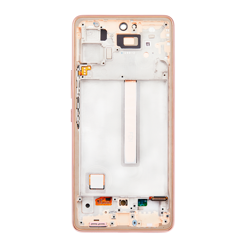 Samsung Galaxy A53 5G (A536 / 2022) LCD Screen Assembly Replacement With Frame (Incell) (Peach)