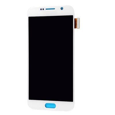 Samsung Galaxy S6 OLED Screen Assembly Replacement Without Frame (Refurbished) (White Pearl)