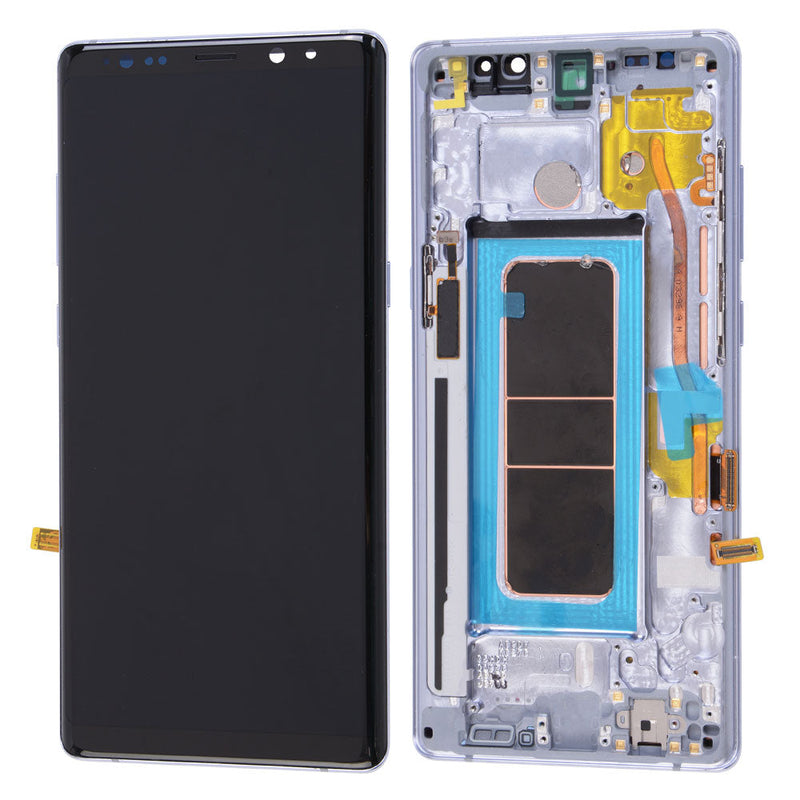 Samsung Galaxy Note 8 OLED Screen Assembly Replacement With Frame (OLED PLUS) (Orchid Gray)