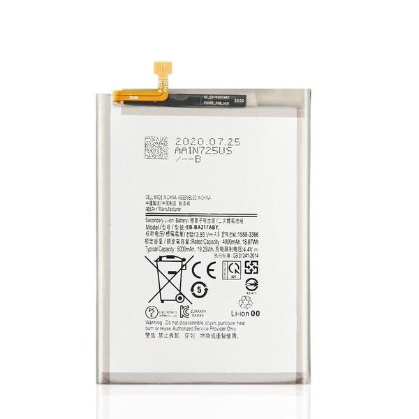 Samsung Galaxy A12 (A125 / 2020) / A21s (A217 / 2020) / A02 (A022 / 2020) A13 5G (A136U / 2021) / A13 4G (A135 / 2022 )High Capacity Battery Replacement (EB-BA217ABY)