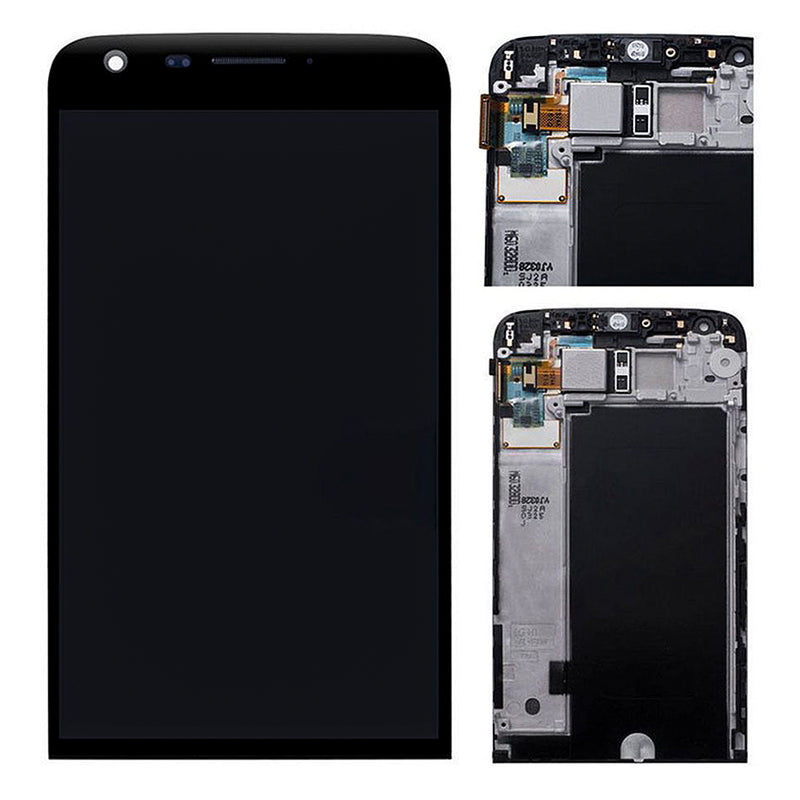 LG G5 LCD Screen Assembly Replacement With Frame (Black)