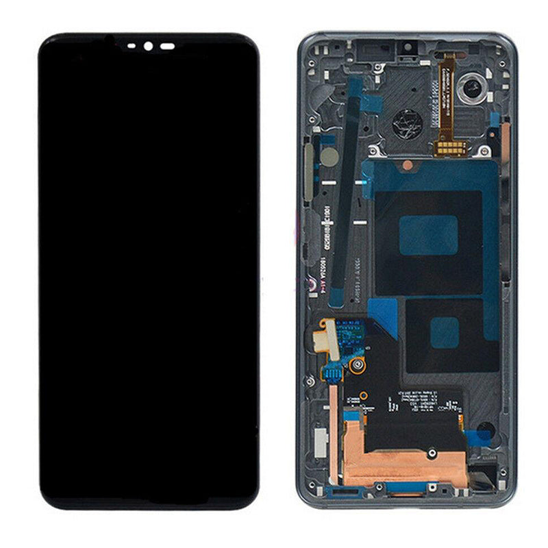 LG G7 ThinQ / G7 Plus / G7 One LCD Screen Assembly Replacement With Frame (Black)