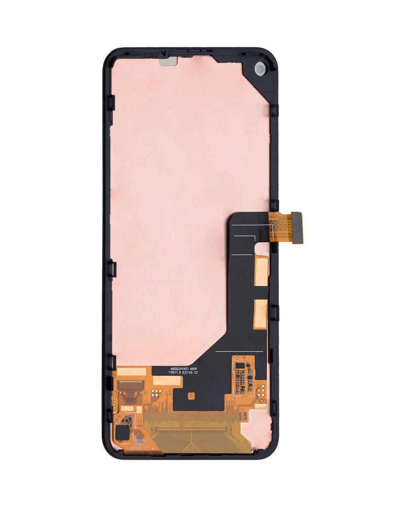 Google Pixel 5A 5G OLED Screen Assembly Replacement With Frame (Refurbished) (Black)