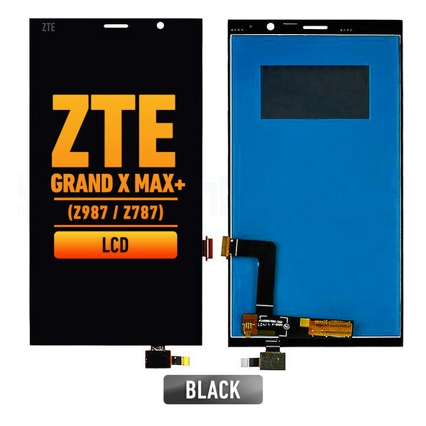ZTE Grand X Max+ (Z987/Z787) LCD Screen Assembly Replacement (Black) (4G LTE)