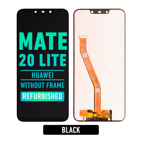 Huawei Mate 20 Lite LCD Screen Assembly Replacement Without Frame (Refurbished) (Black)
