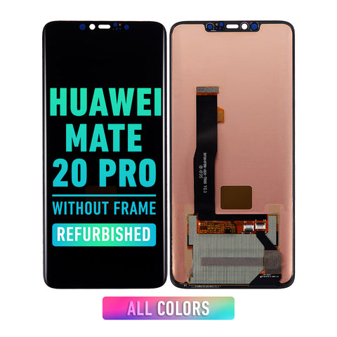 Huawei Mate 20 Pro OLED Screen Assembly Replacement Without Frame (Refurbished) (All Colors)