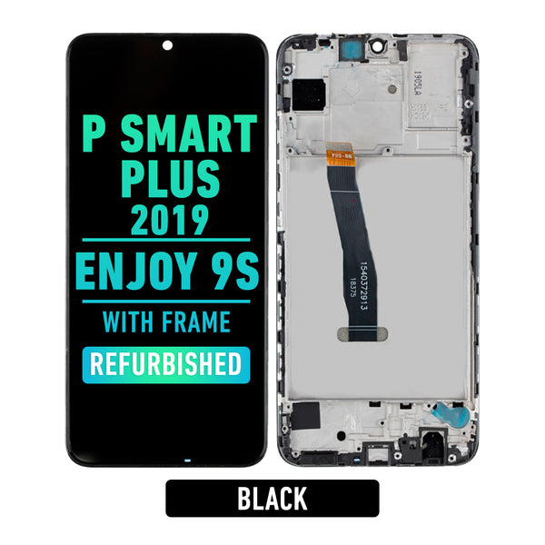 Huawei P Smart Plus (2019) / Enjoy 9S LCD Screen Assembly Replacement With Frame (Refurbished) (Black)
