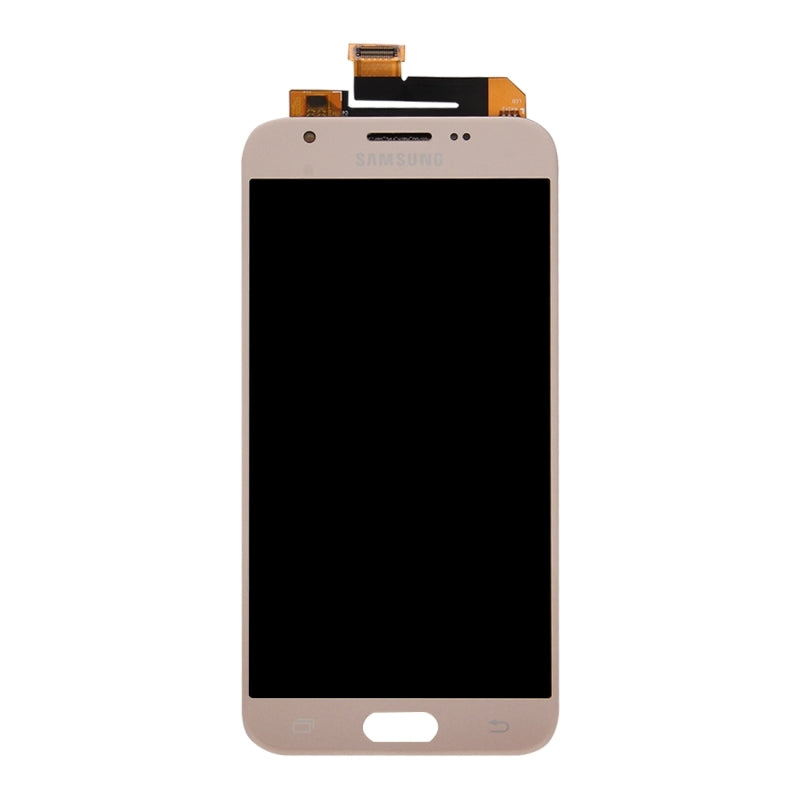 Samsung Galaxy J3 Prime / Emerge (J327 / 2017) OLED Screen Assembly Replacement Without Frame (Refurbished) (Gold)