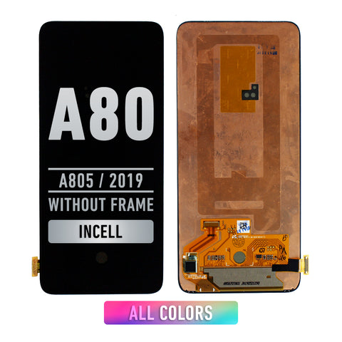 Samsung Galaxy A80 (A805 / 2019) LCD Screen Assembly Replacement Without Frame (Aftermarket Incell)