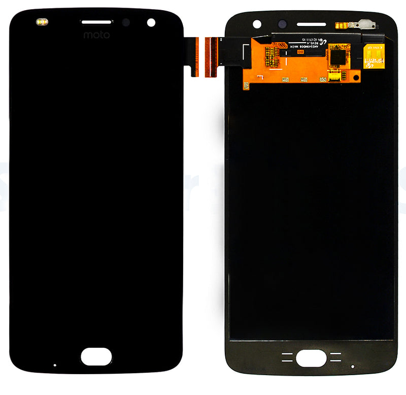Motorola Moto Z2 Play (XT1710) LCD Screen Assembly Replacement Without Frame (Refurbished) (Black)