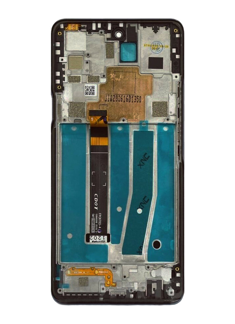 LG K92 5G (2020) LCD Screen Assembly Replacement With Frame (Refurbished) (Titan Gray)