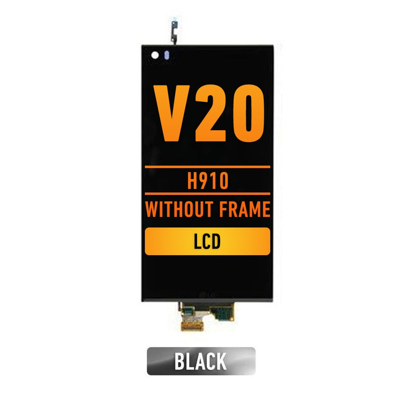 LG V20 (H910) LCD Screen Assembly Replacement Without Frame (Black)