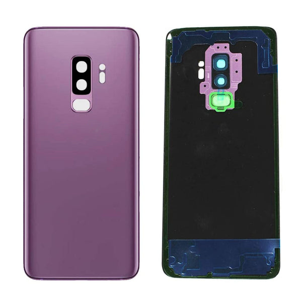 Samsung Galaxy S9 Plus Battery Back Cover Glass Glass Replacement With Camera Lens (All Colors)