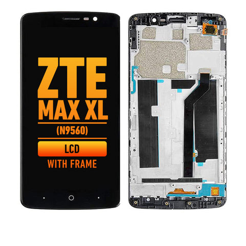 ZTE Max XL N9560 / Z986  LCD Screen Assembly Replacement With Frame