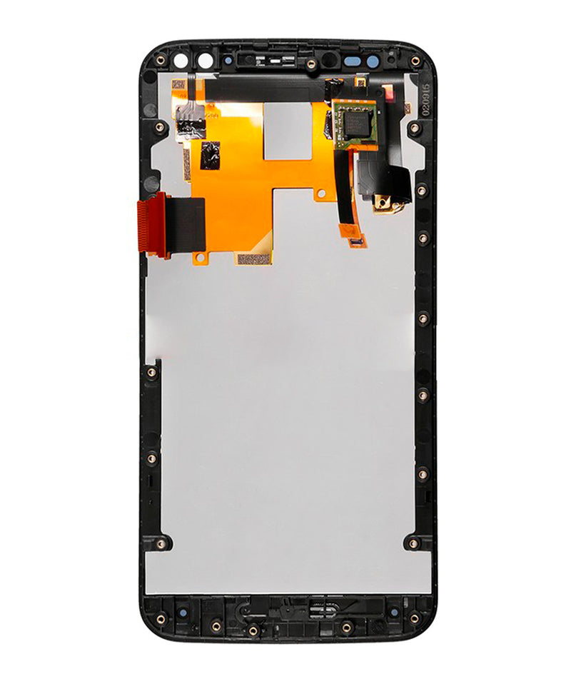 Moto X Pure (XT1570) / Moto X Style (XT1572 / XT1575) LCD Screen Assembly Replacement With Frame	(Refurbished) (Black)