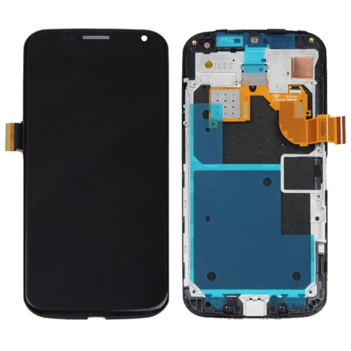 Motorola Moto X (XT1060) LCD Screen Assembly Replacement With Frame (Refurbished) (Black)