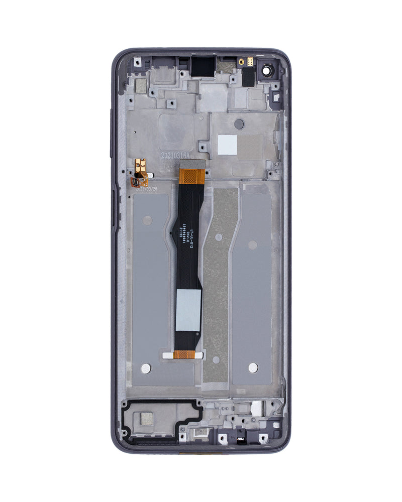 Motorola Moto G Power (XT2117 / 2021) LCD Assembly With Frame (Refurbished) (Flash Gray)