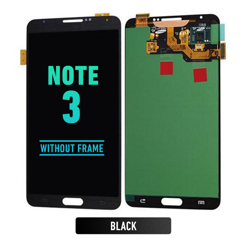 Samsung Galaxy Note 3 OLED Screen Assembly Replacement Without Frame (Refurbished) (All Models) (Black)