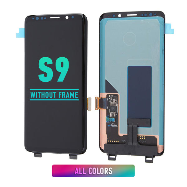 Samsung Galaxy S9 OLED Screen Assembly Replacement Without Frame (Refurbished) (All Colors)