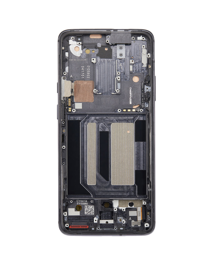 OnePlus 7 Pro OLED Screen Assembly Replacement With Frame (Refurbished) (Mirror Grey)