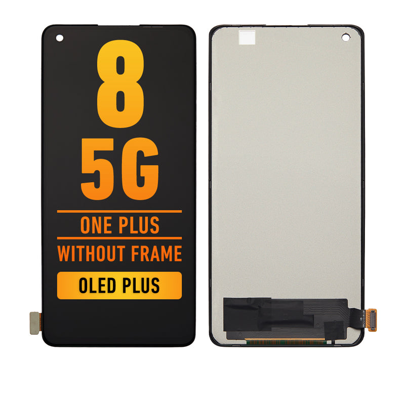 OnePlus 8 5G	OLED Screen Assembly Replacement Without Frame (OLED PLUS)