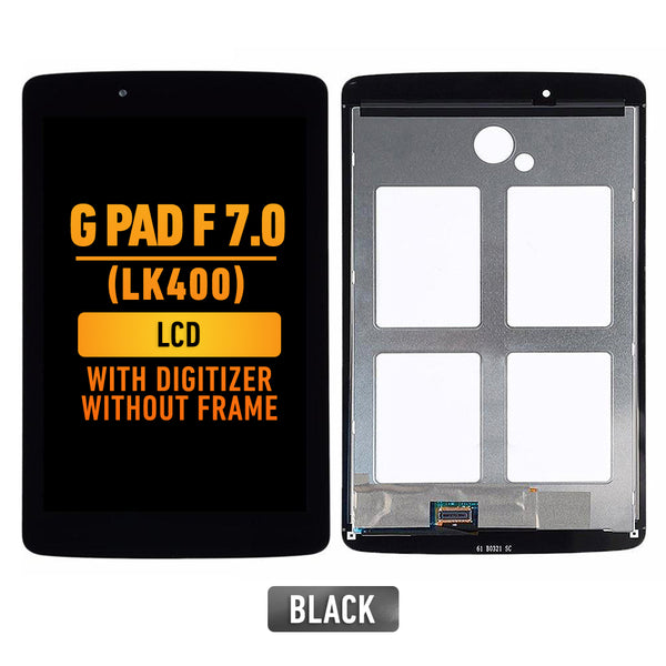 LG G Pad 7.0 / V400 / V410 / VK410 LCD Assembly with digitizer without frame (Black)