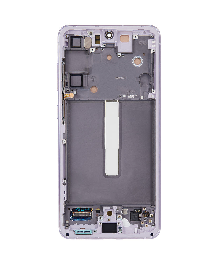 Samsung Galaxy S21 FE 5G OLED Screen Assembly Replacement With Frame (G990U) (NORTH AMERICA VERSION) (Refurbished) (Lavender)