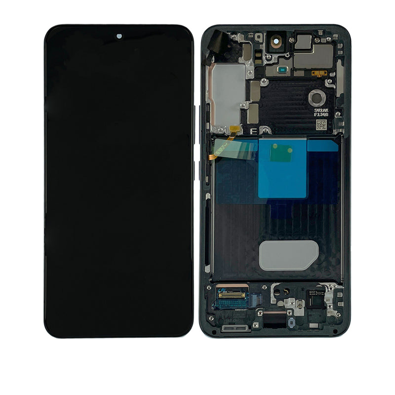 Samsung Galaxy S22 5G OLED Screen Assembly Replacement With Frame (Refurbished) (Phantom Black)