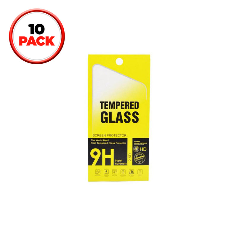 Motorola E Series Tempered Glass Screen Protector (All Model) (10 Pack)
