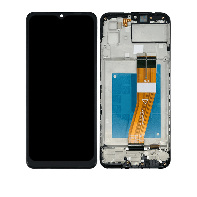 Samsung Galaxy A03 (A035F / 2021) LCD Screen Assembly Replacement With Frame (Refurbished) (All Colors)
