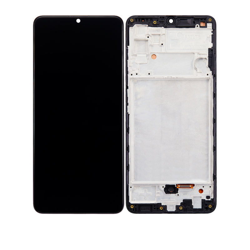 Samsung Galaxy A32 (A325 / 2021) LCD Screen Assembly Replacement With Frame (WITHOUT FINGER PRINT SENSOR) (Aftermarket Incell) (Awesome Black)