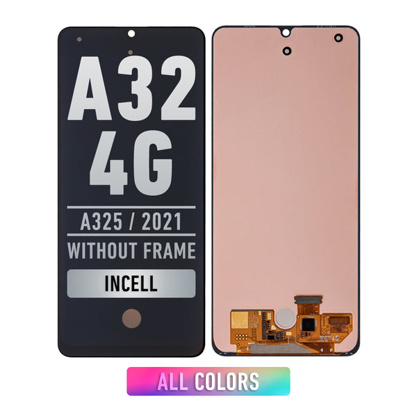 Samsung Galaxy A32 4G (A325 / 2021) LCD Screen Assembly Replacement Without Frame (Aftermarket Incell) (All Colors)