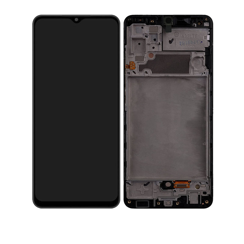 Samsung Galaxy A32 4G(A325F / 2021) LCD Screen Assembly Replacement With Frame (INT Version) (Refurbished) (Awesome Black)