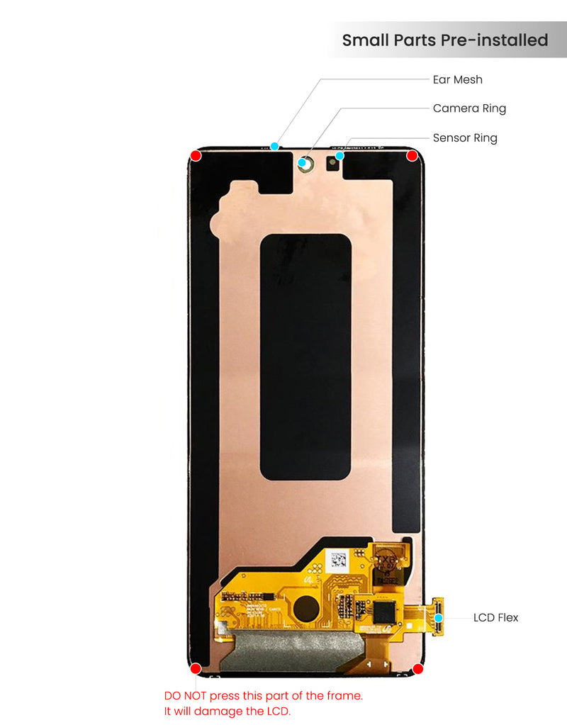 Samsung Galaxy A51 5G  (A516 / 2020) OLED Screen Assembly Replacement Without Frame (Refurbished) (All Colors)