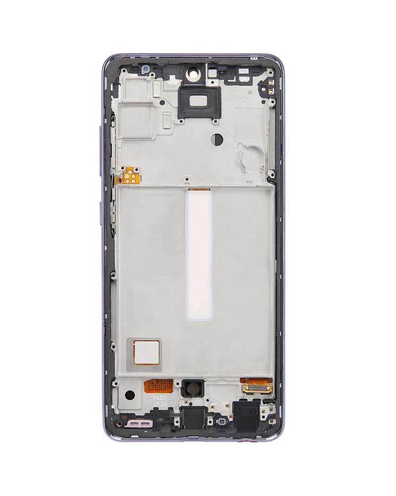 Samsung Galaxy A52 4G (A525 / 2021) OLED Screen Assembly Replacement With Frame (OLED PLUS) (Awesome Violet)