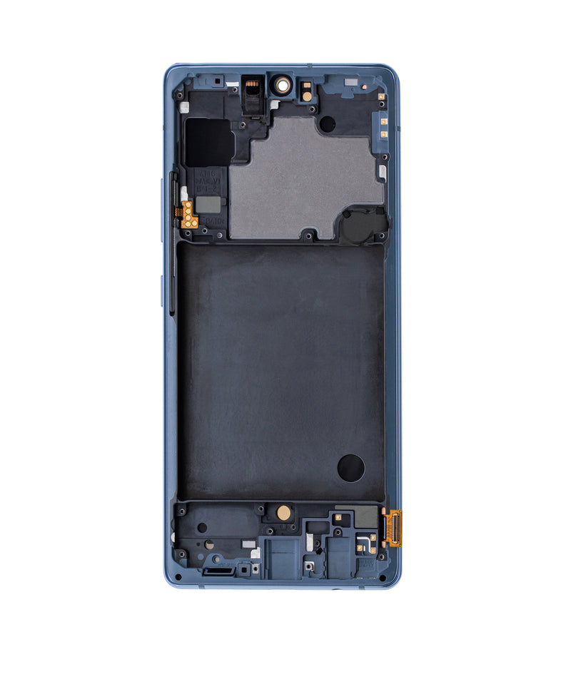 Samsung Galaxy A71 5G (A716 / 2019) OLED Screen Assembly Replacement With Frame (Refurbished) (Prism Cube Blue)