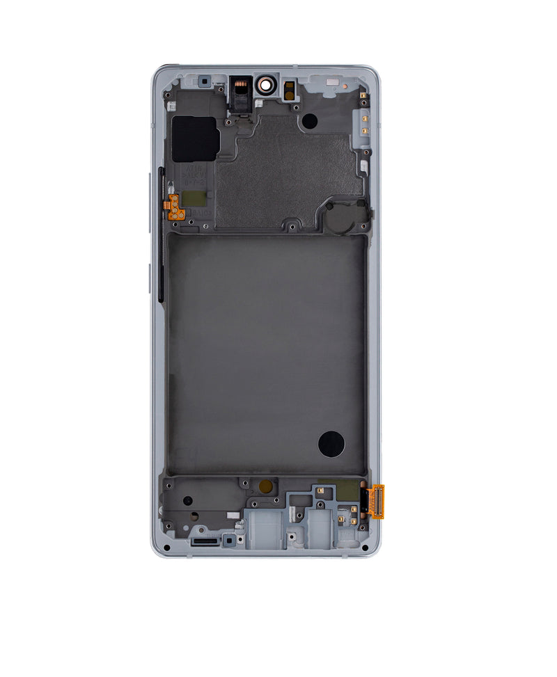 Samsung Galaxy A71 5G (A716 / 2019) OLED Screen Assembly Replacement With Frame (Refurbished) (Prism Cube Sliver)