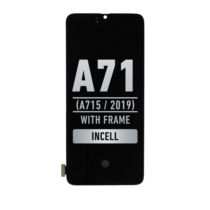 Samsung Galaxy A71 (A715 / 2019) LCD Screen Assembly Replacement With Frame (Aftermarket Incell)