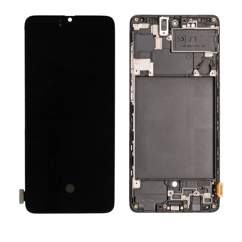 Samsung Galaxy A71 (A715 / 2019) LCD Screen Assembly Replacement With Frame (Aftermarket Incell)
