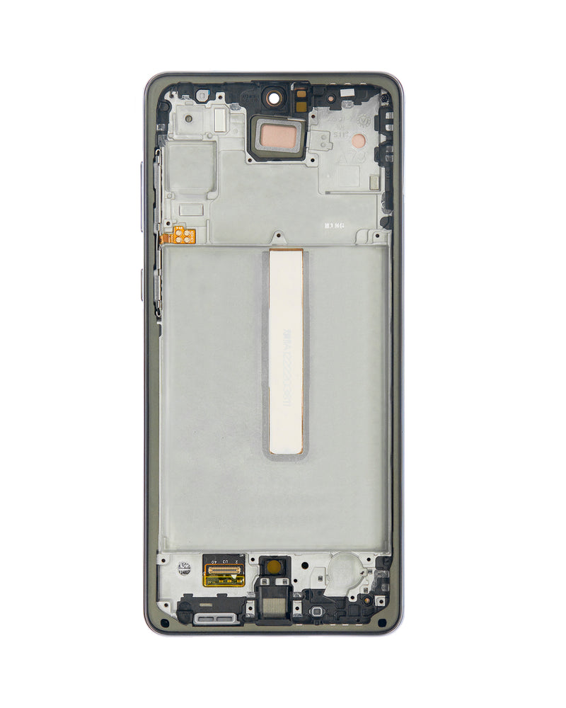 Samsung Galaxy A73 5G (A735 / 2022) OLED Screen Assembly Replacement With Frame (Refurbished) (Gray)