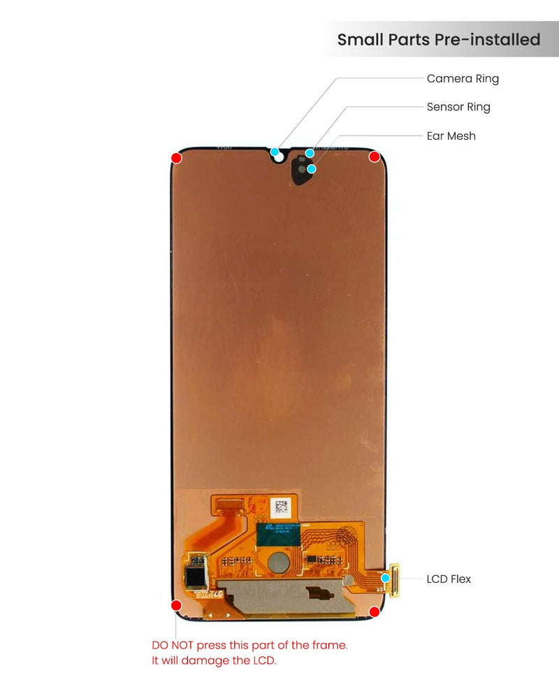 Samsung Galaxy A90 (A905 / 2019) OLED Screen Assembly Replacement Without Frame (Premium) (All Colors)
