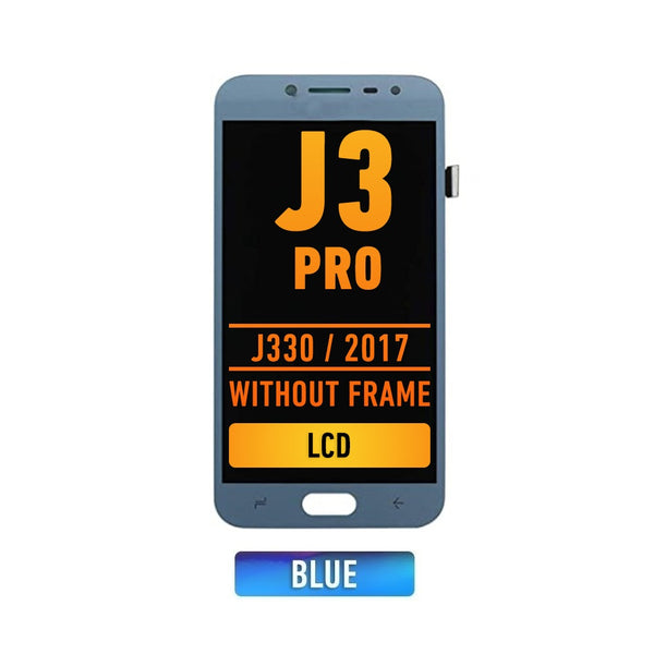 Samsung Galaxy J3 Pro (J330 / 2017) OLED Screen Assembly Replacement Without Frame (Premium) (Blue)
