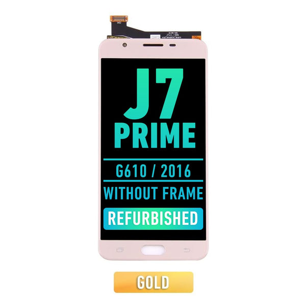 Samsung Galaxy J7 Prime (G610 / 2016) / ON 7 (G600) LCD Screen Assembly Replacement Without Frame (Gold)