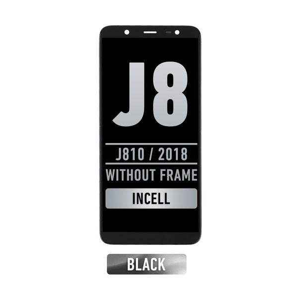 Samsung Galaxy J8/ On8 (J810 / 2018) LCD Screen Assembly Replacement Without Frame (Aftermarket Incell) (Black)