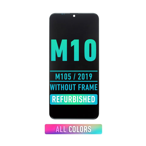 Samsung Galaxy M10 (M105 / 2019) OLED Screen Assembly Replacement With Frame (Refurbished) (All Colors)