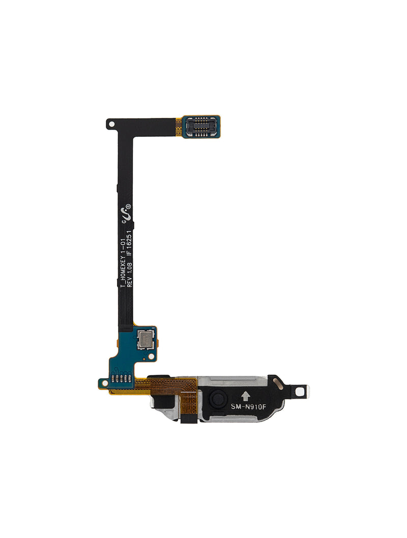 Samsung Galaxy Note 4 Home Button With Finger Print Flex Cable Replacement (All Colors)