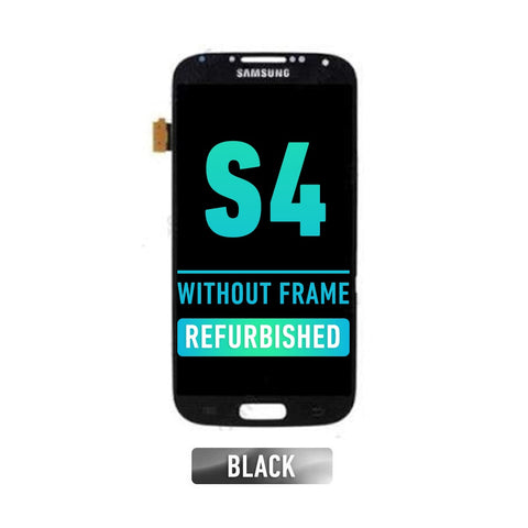 Samsung Galaxy S4 OLED Screen Assembly Replacement Without Frame (Refurbished) (Black Mist)