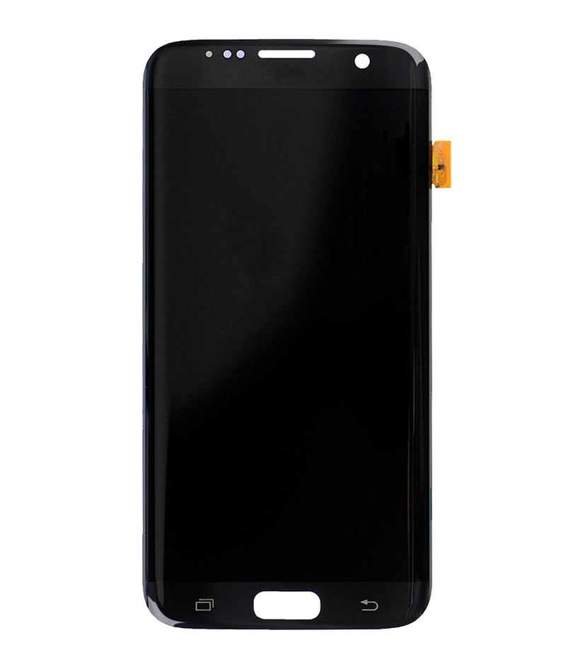 Samsung Galaxy S7 Edge OLED Screen Assembly Replacement Without Frame (All Version) (Refurbished) (Black Onyx)