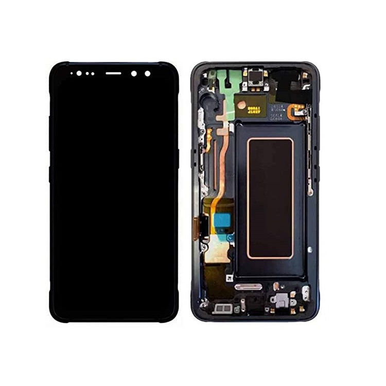 Samsung Galaxy S8 Active OLED Screen Assembly Replacement With Frame (Refurbished) (Meteor Grey)
